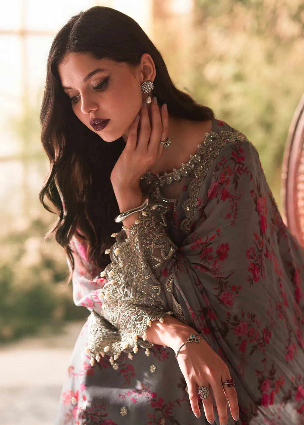 Vasal Luxury Chiffon Collection '24 by Charizma | VSL5-05