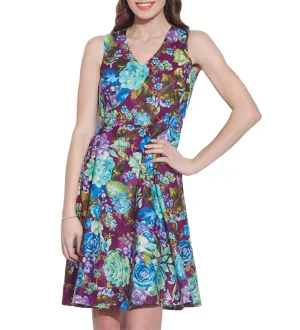 Womens Accessories Cotton Printed Dress,Machine Washable,W-CPD38-1621, Size-38 Inch