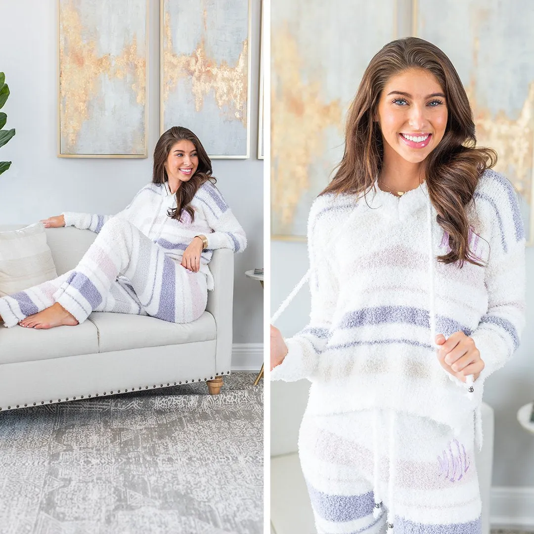 Wonderful Winter Pullover, White-Periwinkle