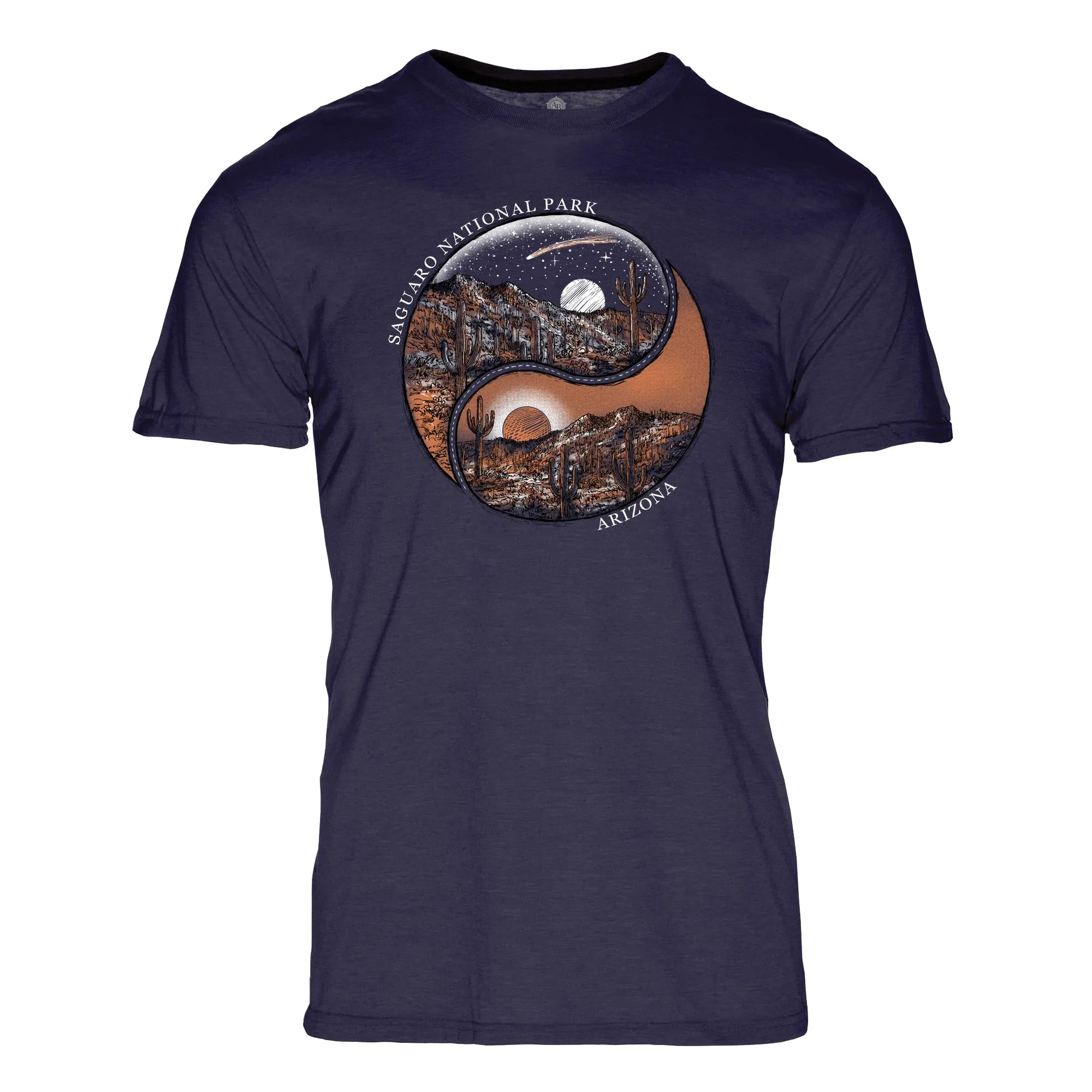 Yin Yang Saguaro National Park REPREVE® Crew T-Shirt